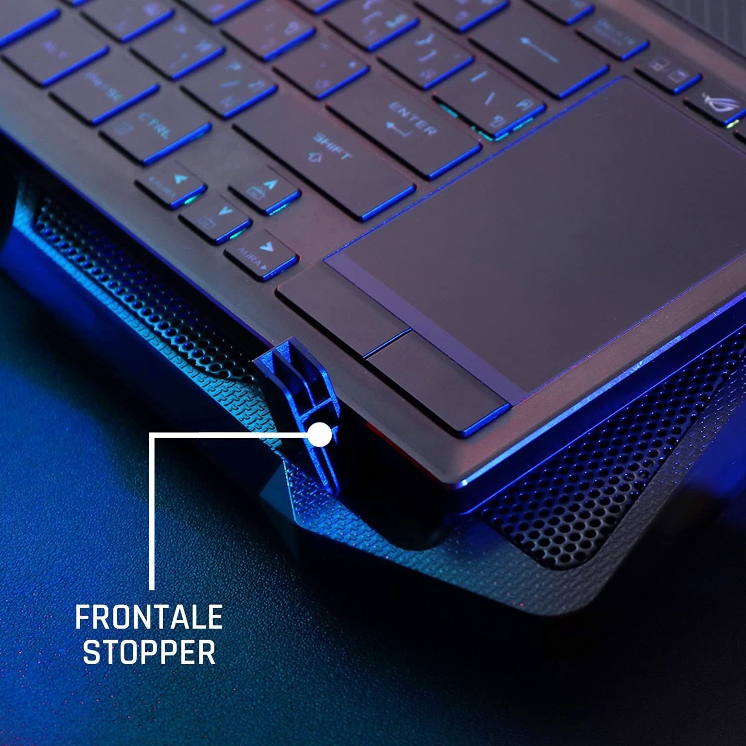 KLIM Notebook-Kühler Kühlventilator Laptop-Kühlpad leistungsstärkste Rot schnelle der Wind, –