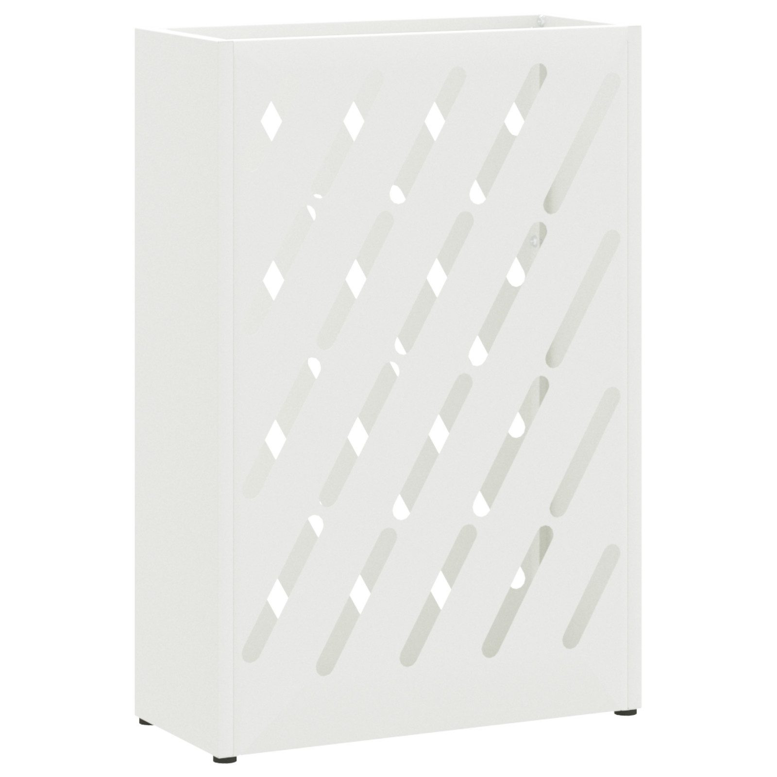 vidaXL Schirmständer Weißer Regenschirmständer 28x12x41 cm günstig online kaufen