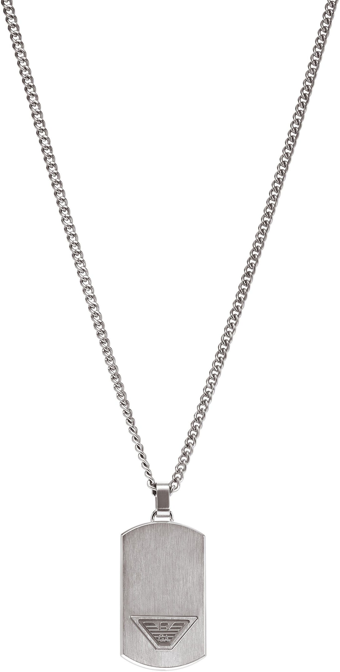 Emporio Armani Kette mit Anhänger Schmu...