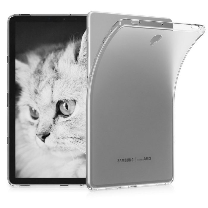 kwmobile Tablet-Hülle Hülle für Samsung Galaxy Tab S4 10.5 Silikon Case transparent - Tablet Cover Tablethülle gummiert
