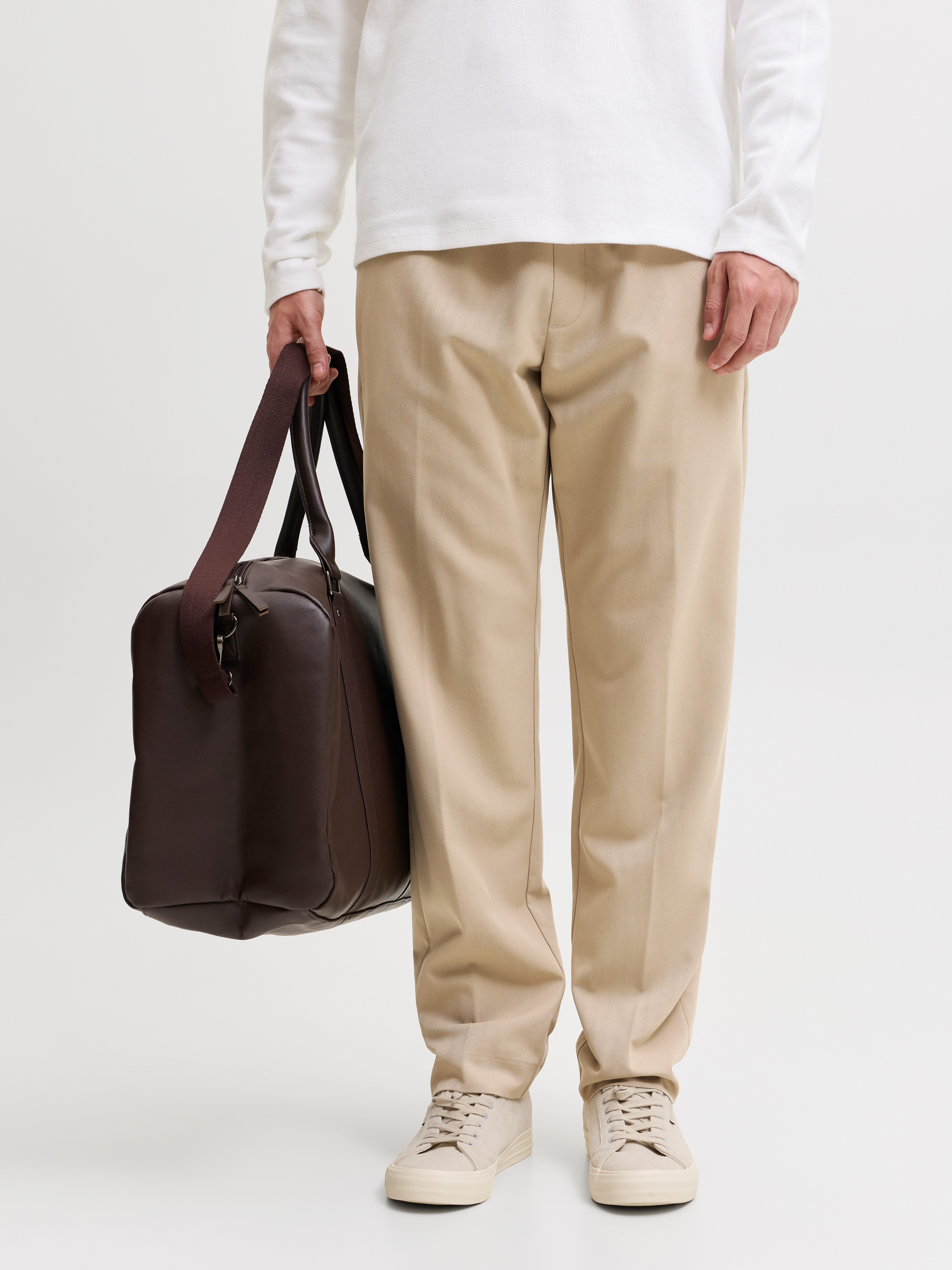 Jack & Jones Schlupfhose JPSTKANE TOBY JOGGER NOOS Materialmix, relaxed fit