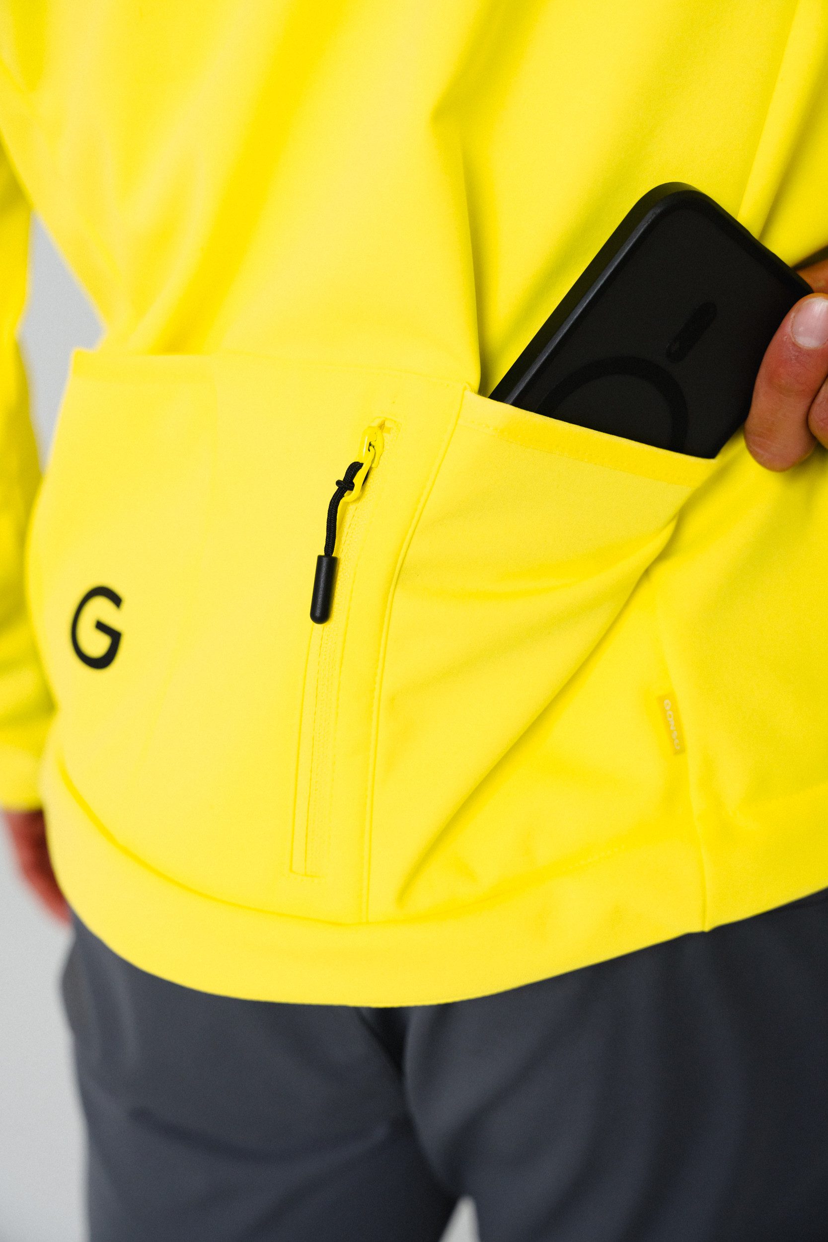 Gonso Fahrradjacke ADVENTURE JACKET SOFTSHELL M Herren Softshell-Jacke, Radjacke slim fit – Bild 5 von 5