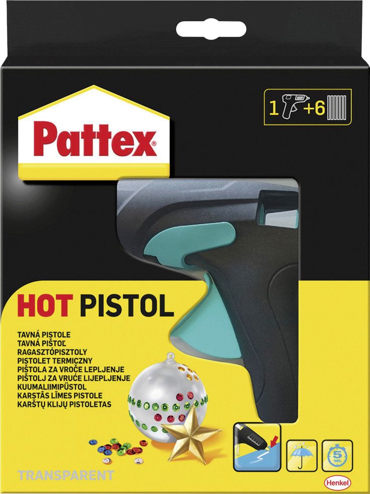 Pattex Heißklebepistole Pattex Hot Pistol Starter Set 1 Heißklebepistole