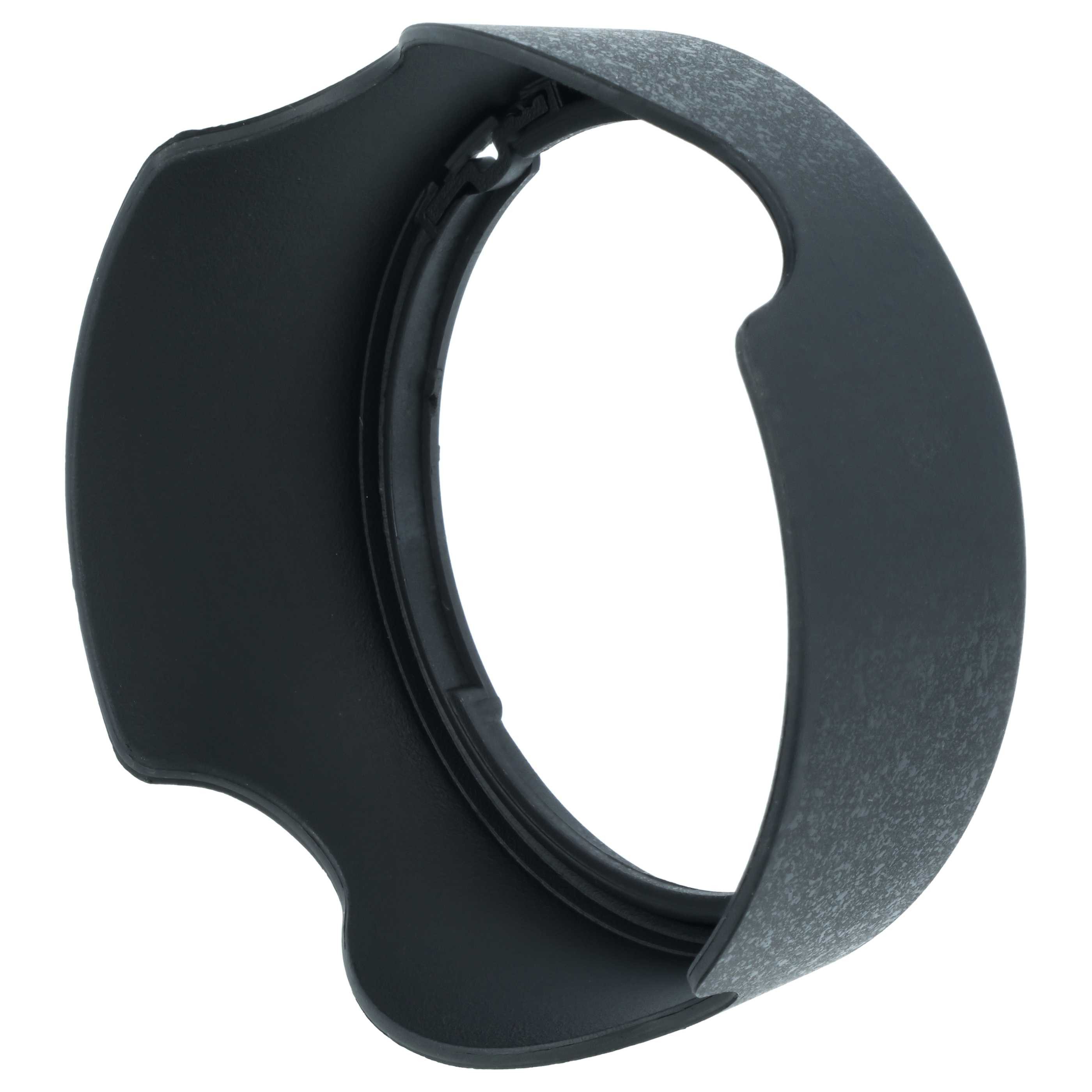 vhbw für Digitalkamera / Kamera Objektivzubehör (Sonnenlichtblende für Objektive mit 58mm Durchmesser) – Bild 2 von 5