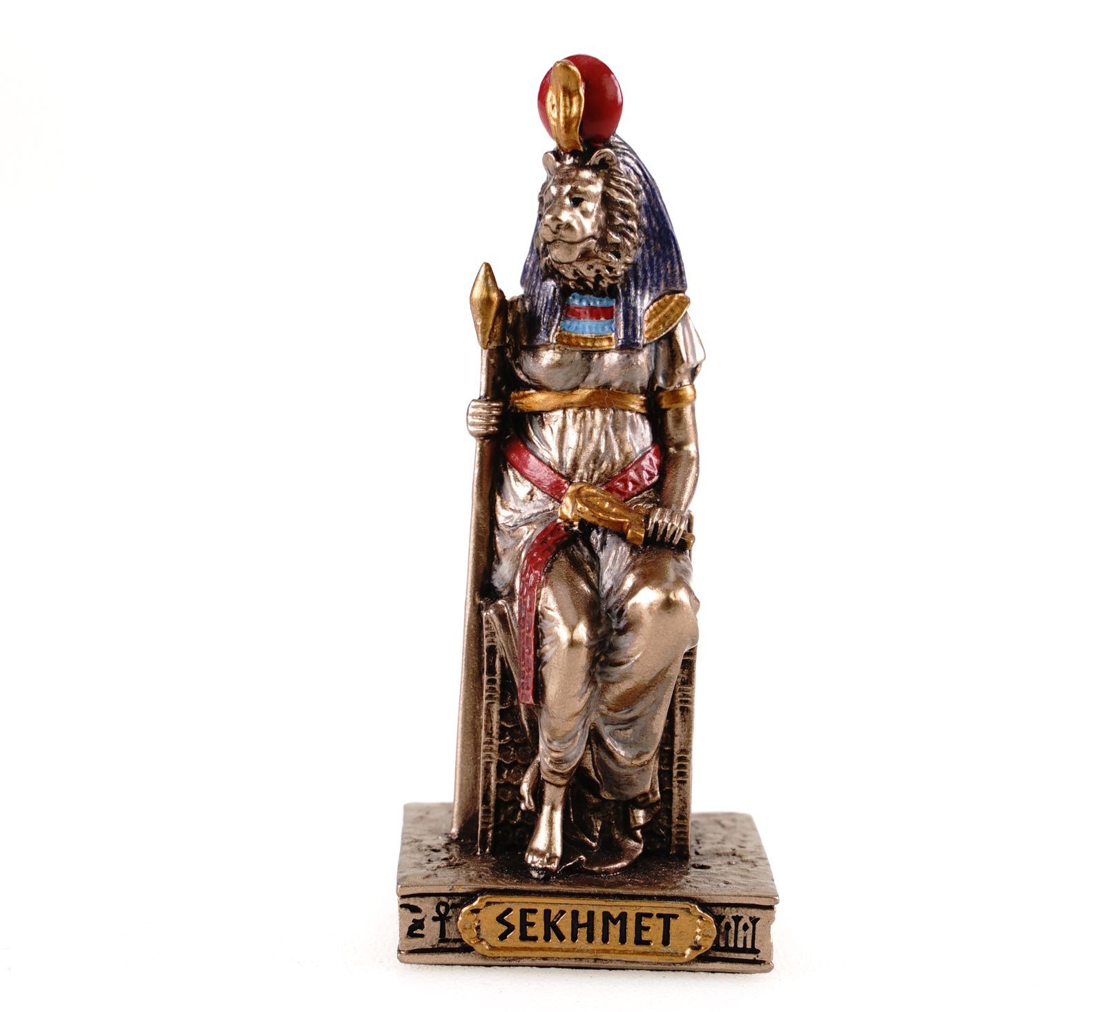 Dekofigur Miniatur Dekofigur Ägyptische Göttin Sekhmet by Veronese 8cm Statue