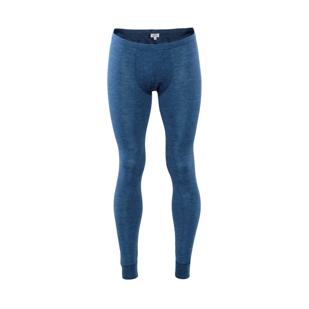 Blue Atmungsaktiv, Unterhose temperatur- Lange Material Mid LIVING CRAFTS feuchtigkeitsausgleichendes LINUS und