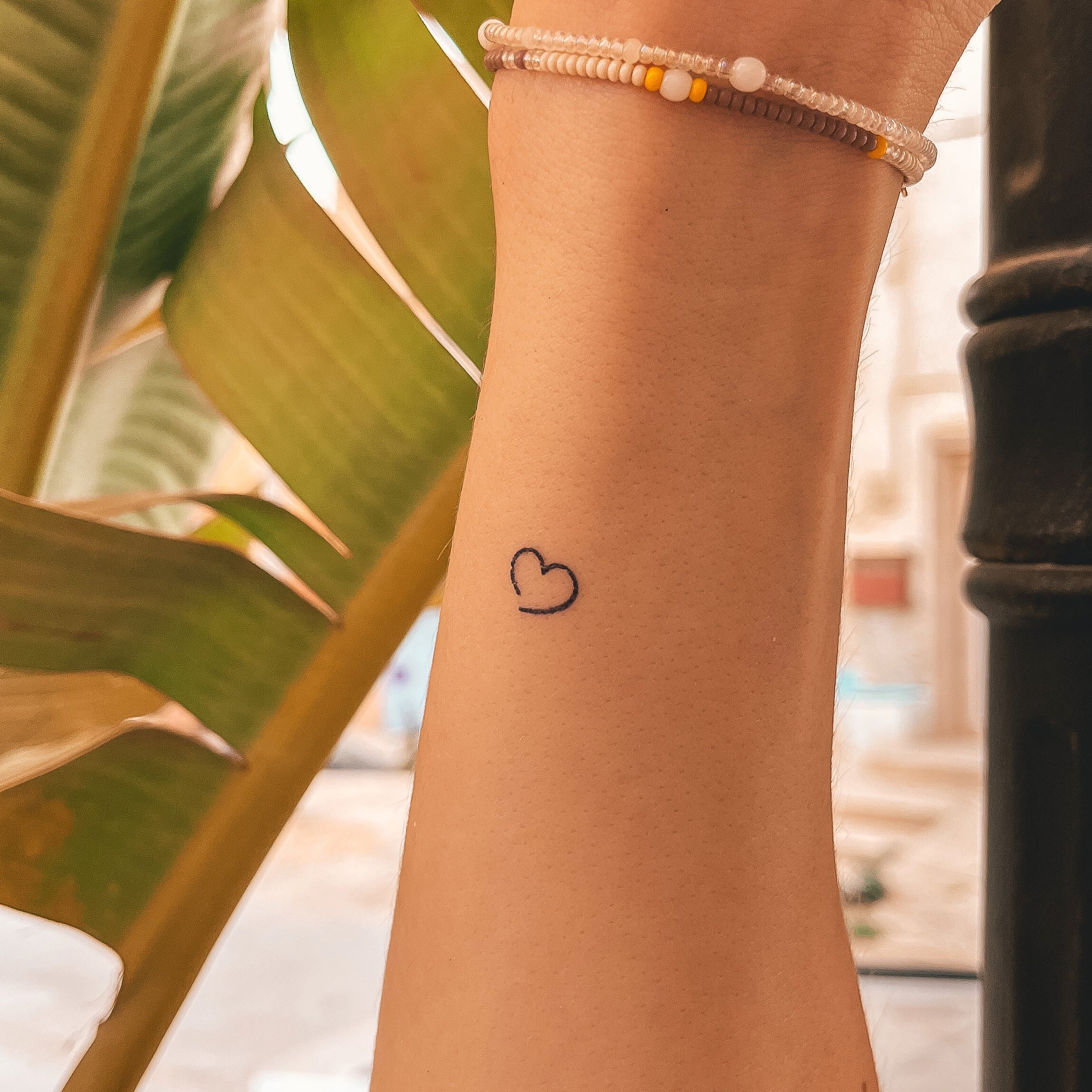 Inkster Schmuck-Tattoo Hochwertige temporäre Татуировки, Vegane & EU-Kosmetikzertifizierte Farbe