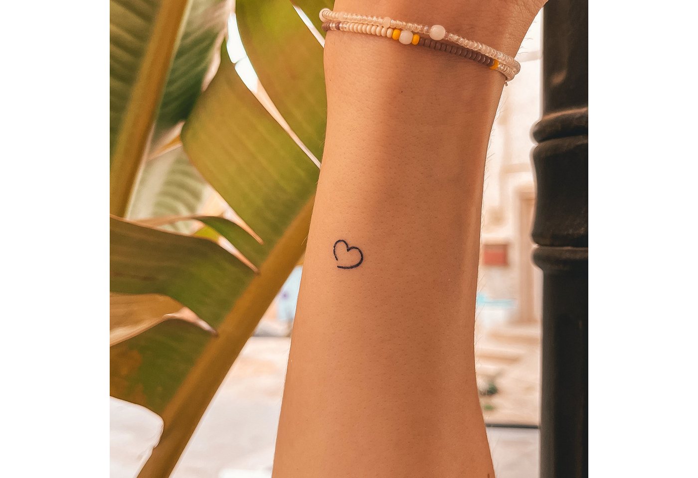 Inkster Schmuck-Tattoo Hochwertige temporäre Tattoos, Vegane & EU-Kosmetikzertifizierte Farbe