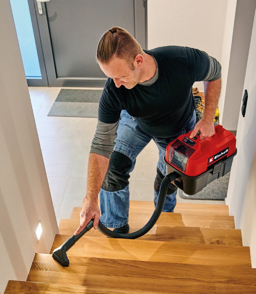 Einhell Nass-Trocken-Akkusauger TE-VC 18/10 Li-Solo, 900 W, mit Beutel, Power X-Change, ohne Akku und Ladegerät