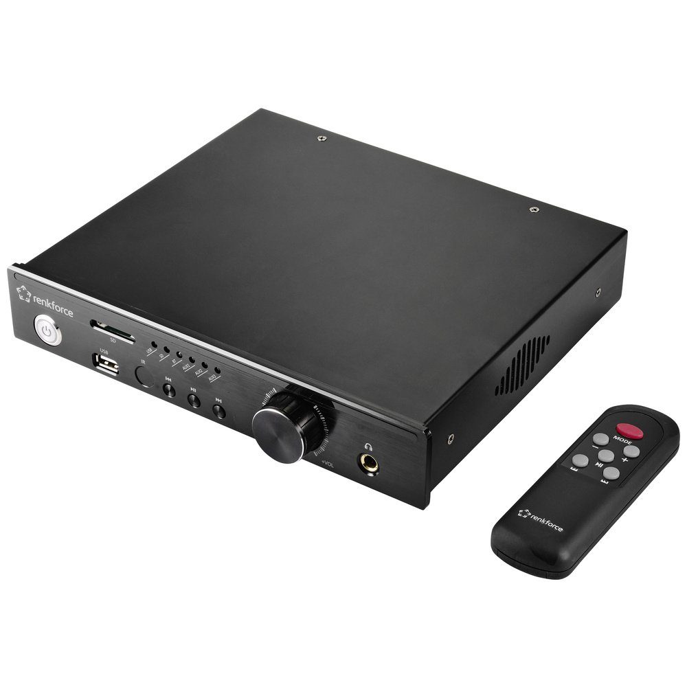 Renkforce Renkforce 50 US 2) Audioverstärker W Kanäle: Stereo-Verstärker RF-WAM-300 x (Anzahl Bluetooth®, 2 Schwarz