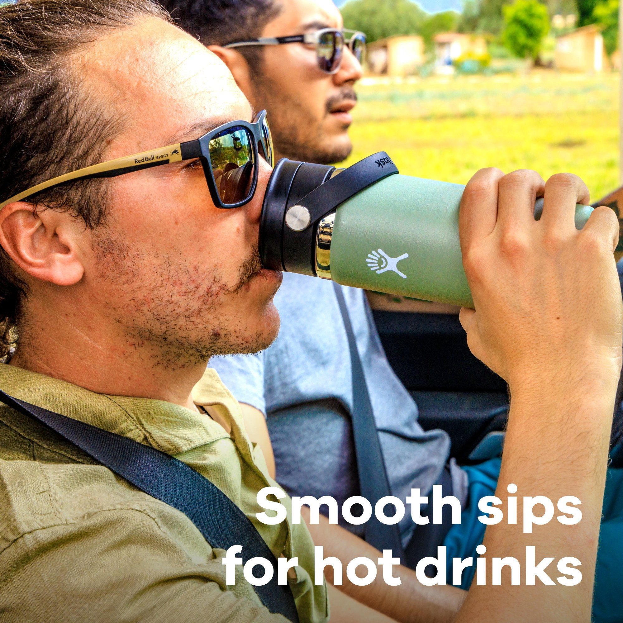 Hydro Flask Trinkflasche 20 OZ Wide Flex Sip Lid, 591 ml, Geeignet für alle Wide Mouth Kappen und Deckel