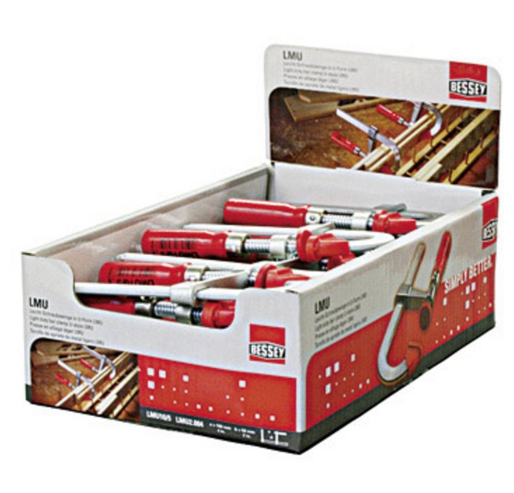 Thumbnail - Bessey Schraubzwinge Leicht Schraubzwinge in U-Form Bessey LMU15/5 Spann-Weite (max):150 m