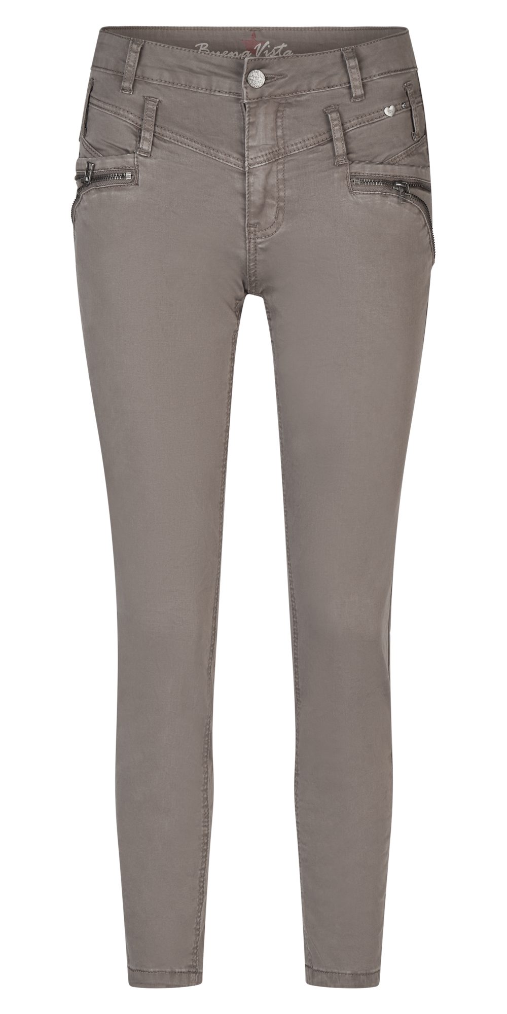 Stretch-Jeans BUENA VISTA FLORIDA-Z 7/8 stone 2507 B5742 4003.5902 - Stretch Twill
