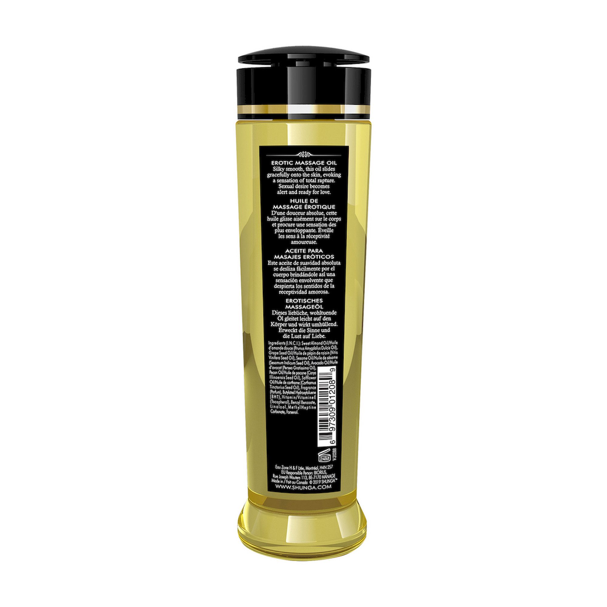 SHUNGA Gleit- und Massagegel Shunga - Erotisches Massageöl - Erdbeer Sekt - 8 fl oz / 240 ml