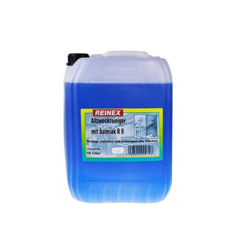 Reinex Allzweckreiniger R9 mit Salmiak biologisch abbaubar - 1000ml/10000ml Allzweckreiniger
