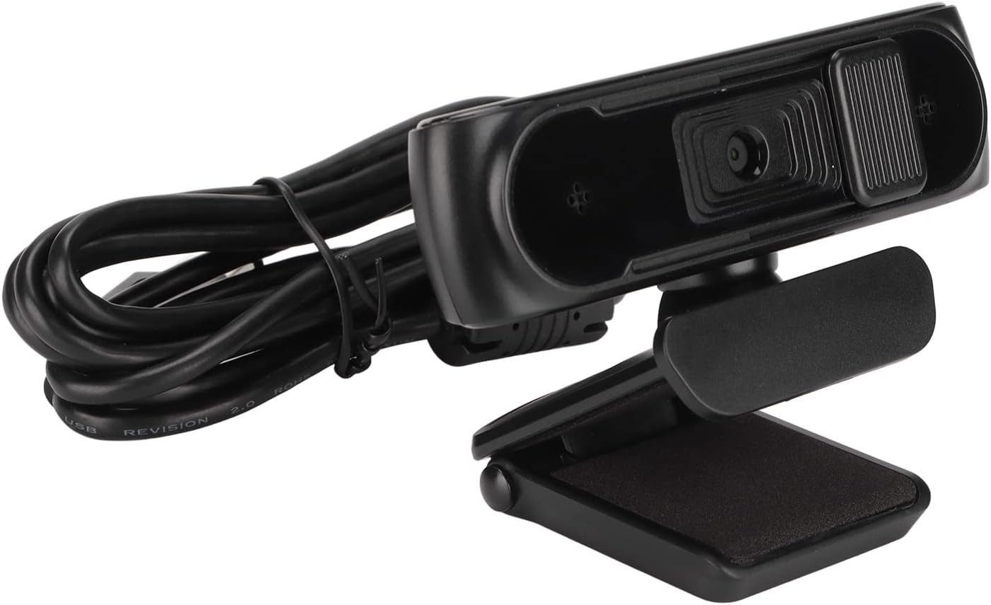 Diyarts Full HD-Webcam (Full-HD, 4x opt. Zoom, Professionelle Webkamera, mit Autofokus, Rauschunterdrückung und Schönheitsfunktion)