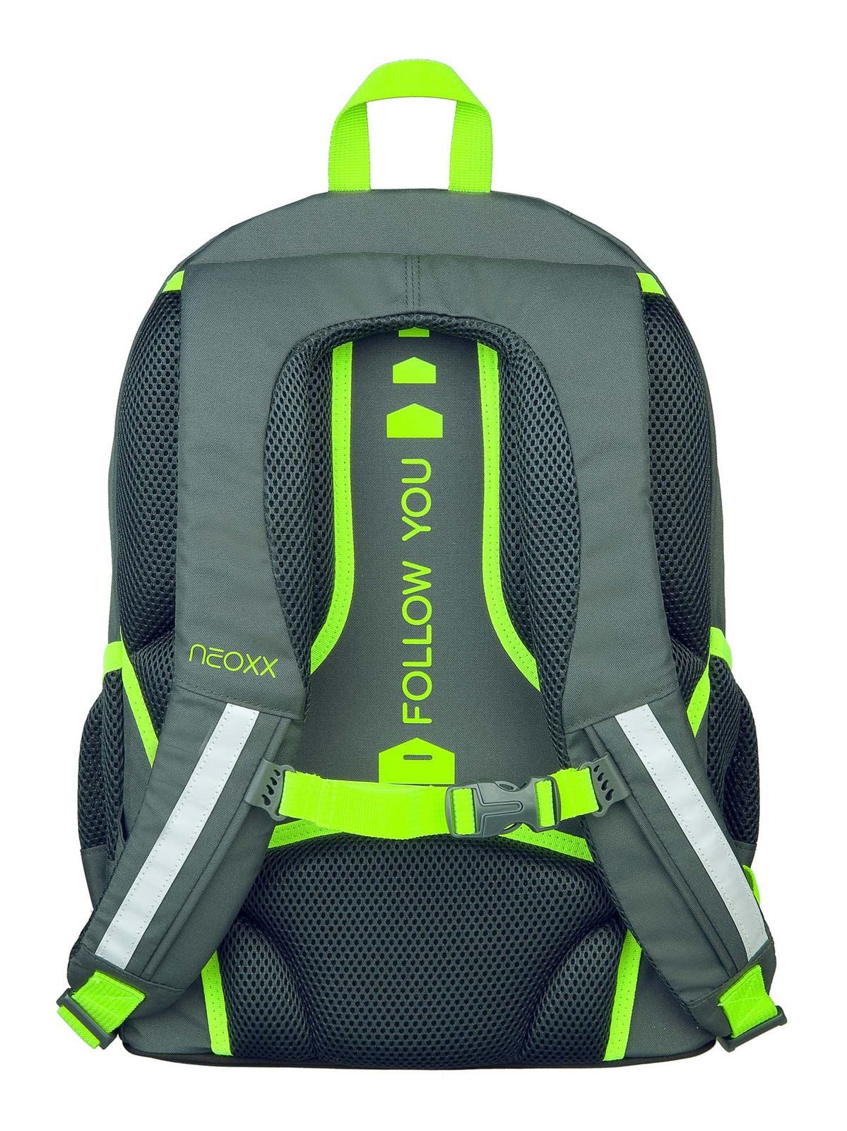 neoxx Schulrucksack Flow School Backpack