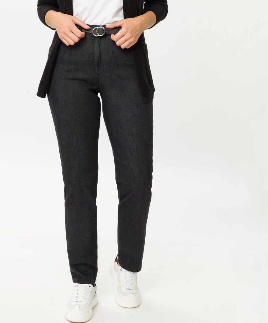 RAPHAELA by BRAX 5-Pocket-Jeans Style CORRY dunkelgrau