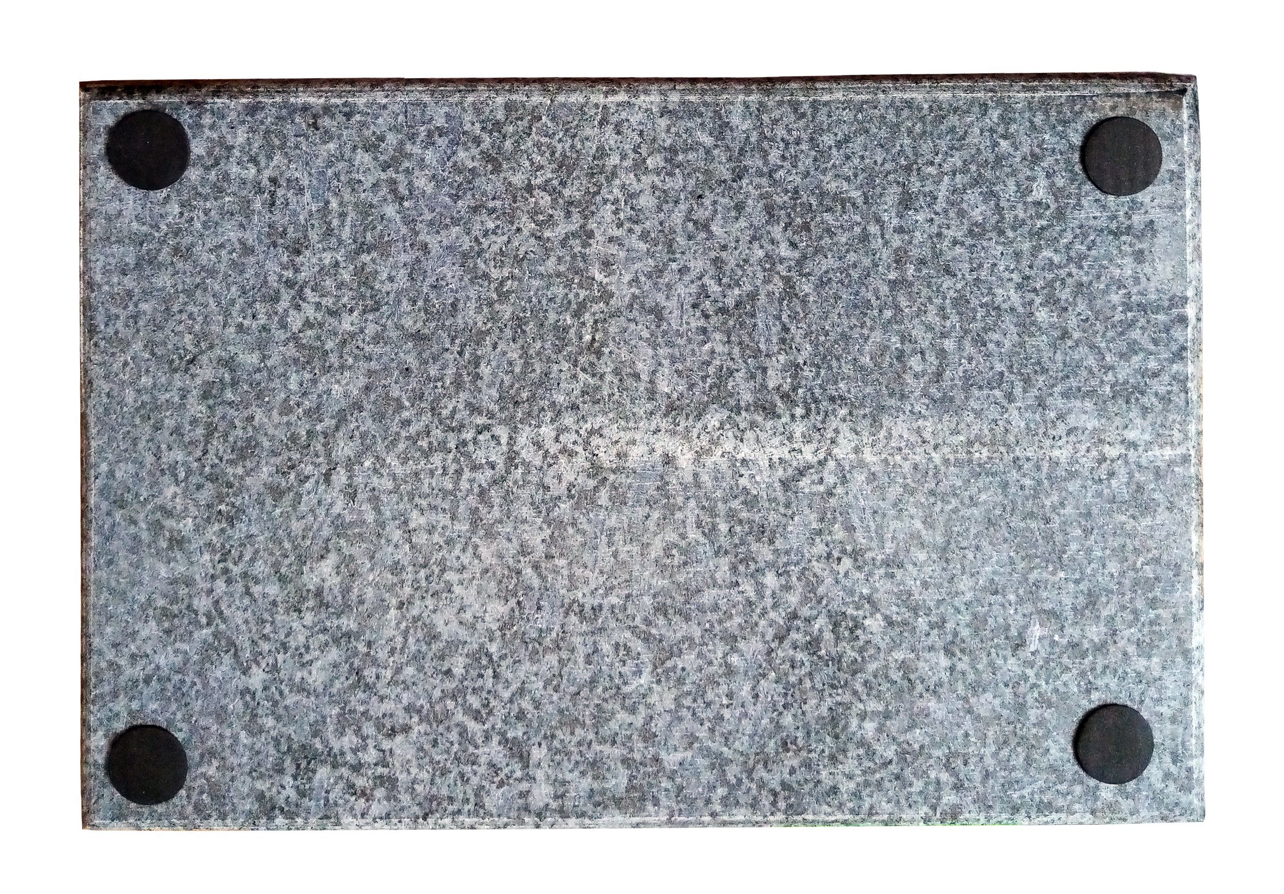 Kesper Servierplatte SERVIERPLATTE Buffetplatte 30x20cm aus Platte Untersetzer Granit 04, Käseplatte Granit