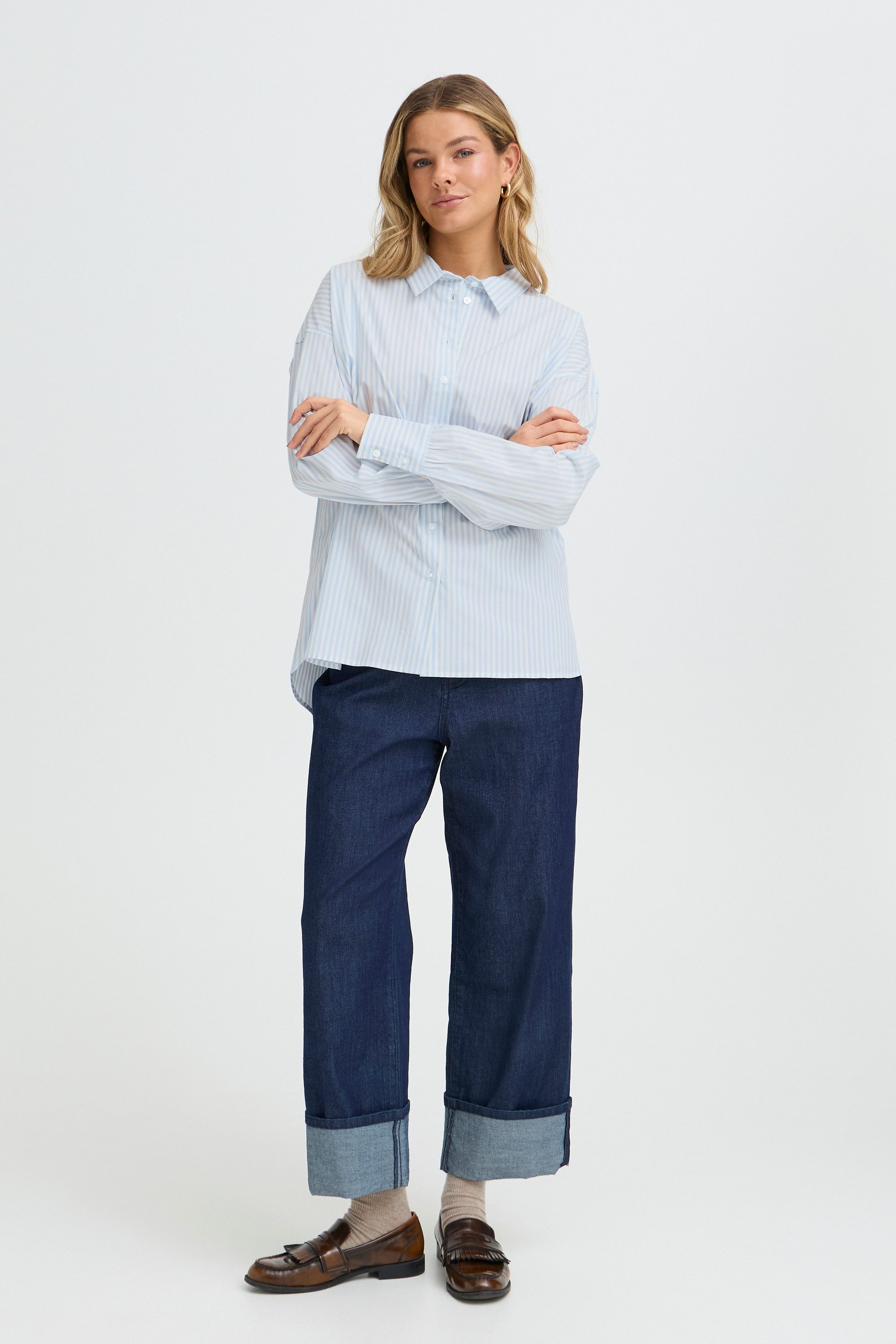 fransa Langarmhemd Langarm FRZASHIRT