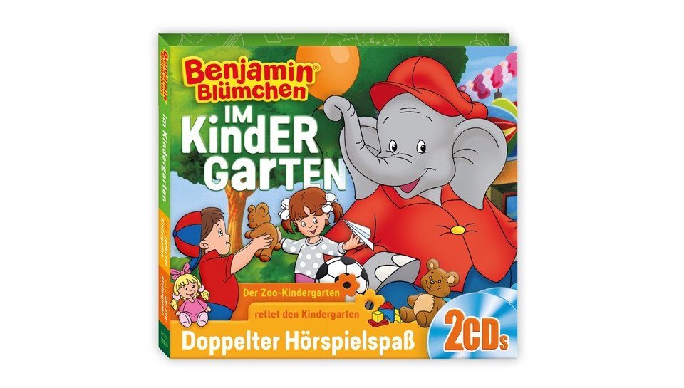 Hörspiel-CD Benjamin Blümchen - Im Kindergarten (F.28+126)