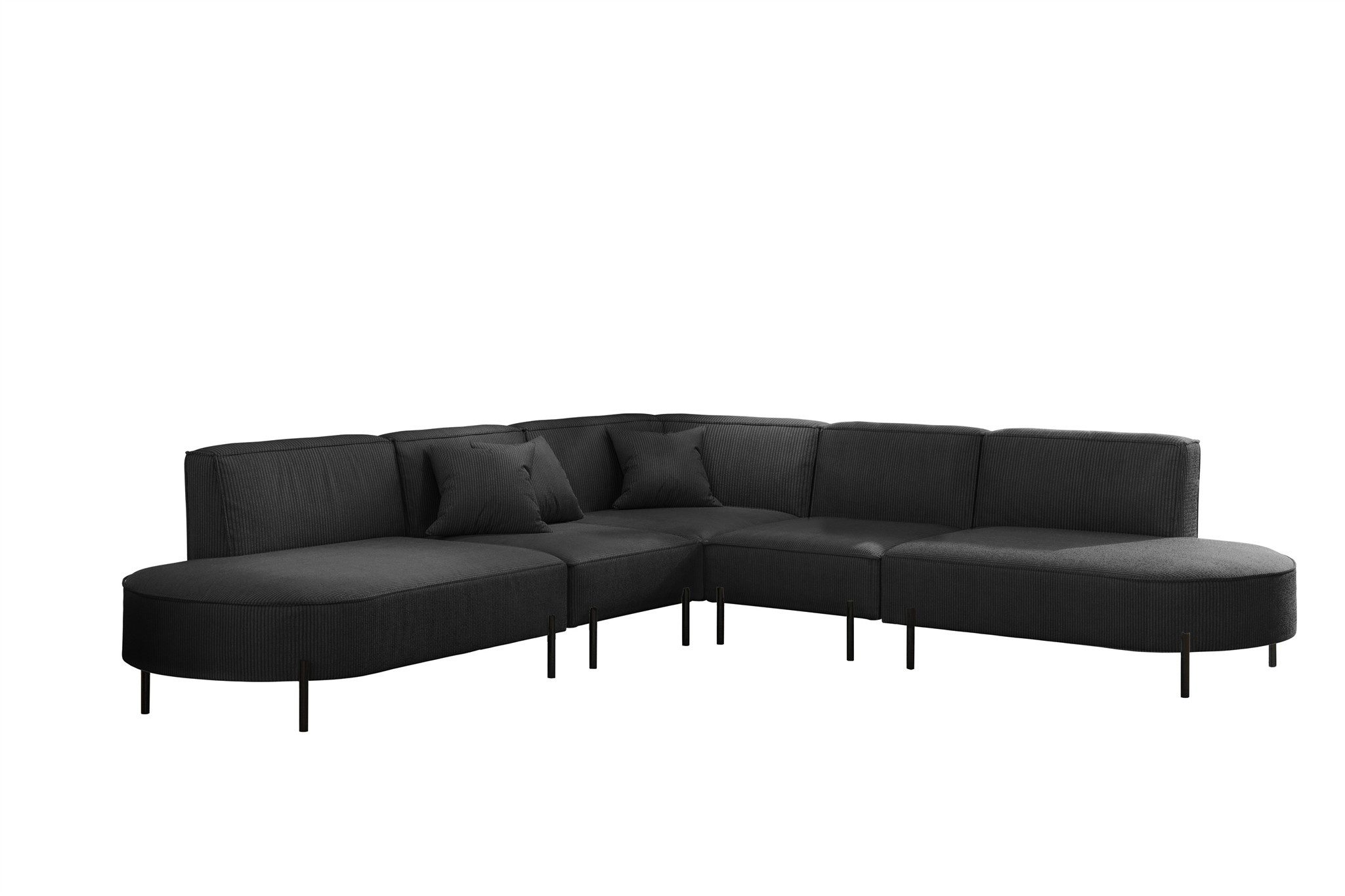 Fun Möbel Ecksofa Sofa VALENCIA Seite günstig online kaufen