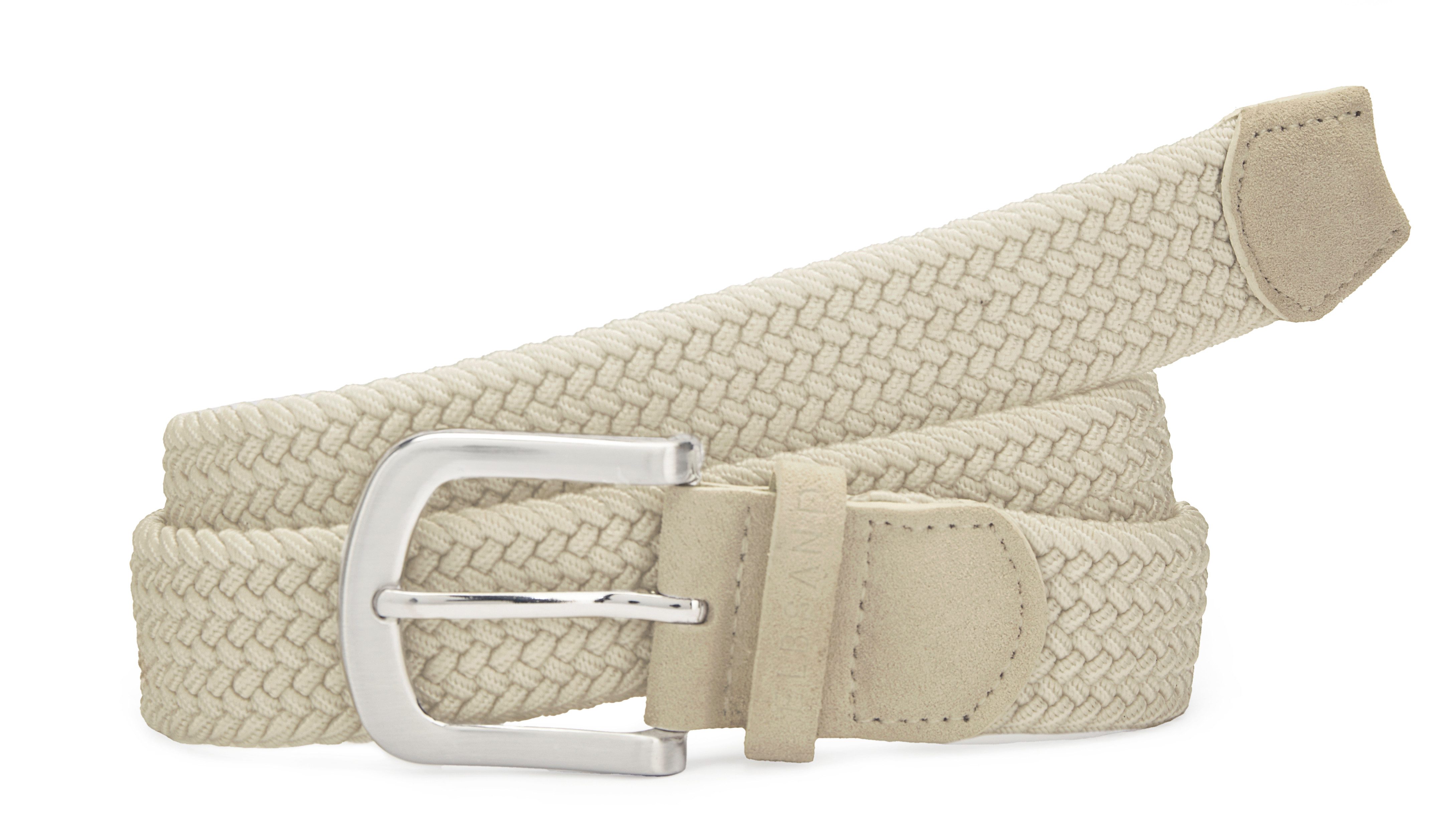 Elbsand Hüftgürtel Flechtgürtel, Anzuggürtel, Gürtel, Hosengürtel, Jeansgürtel NEU aus elastischem Material mit Leder-Applikation. € 25,99