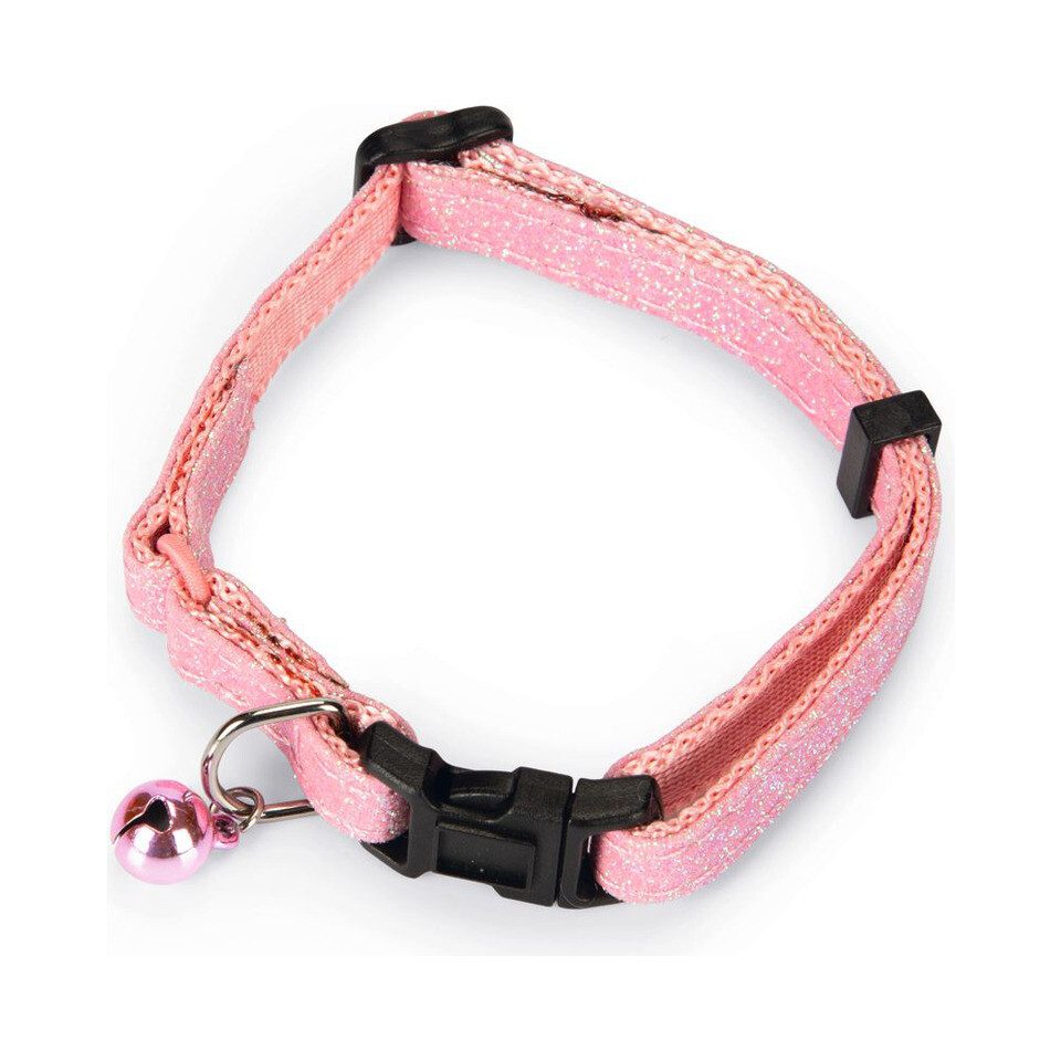 Beeztees Katzen-Halsband Katzenhalsband Glitter rosa