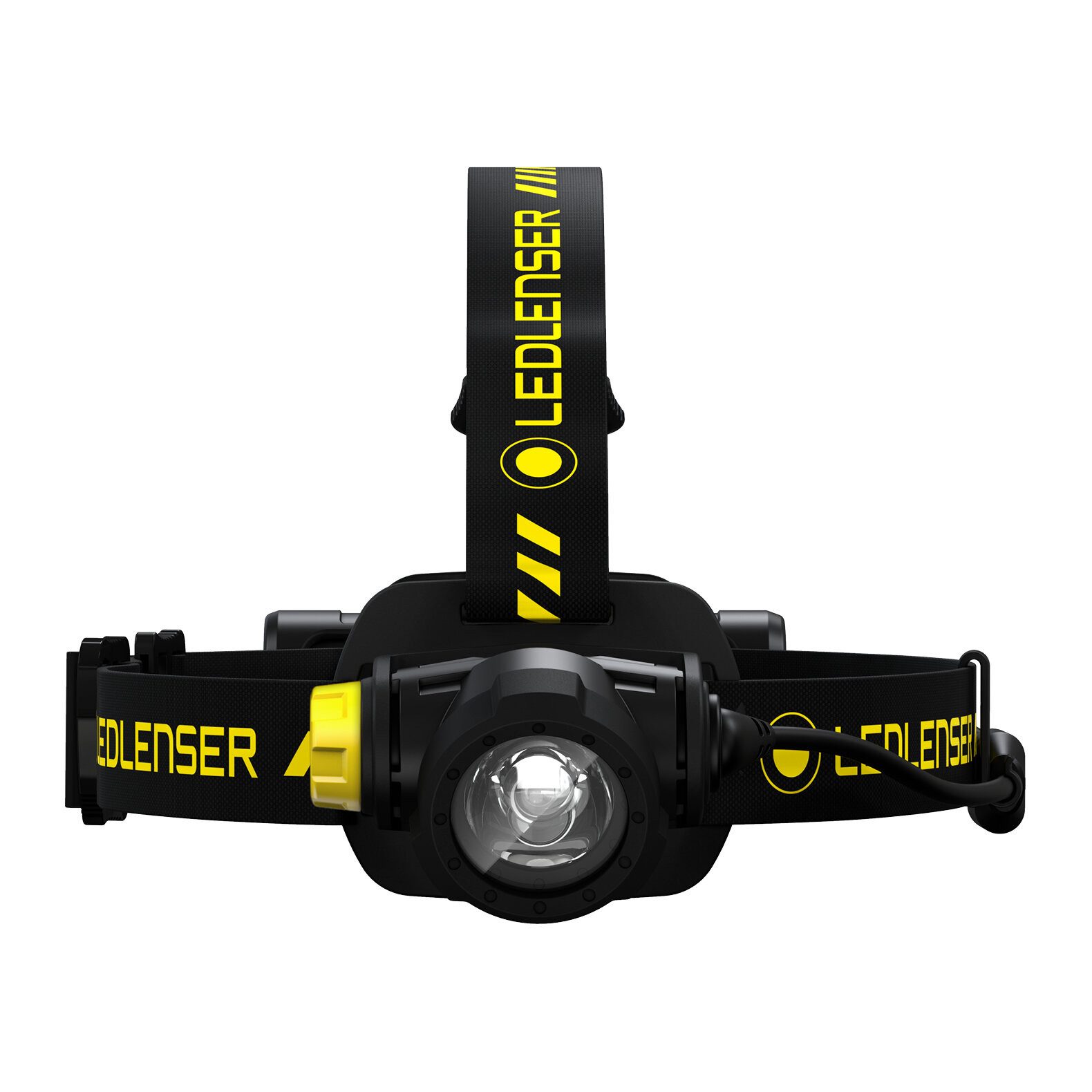 Ledlenser LED Stirnlampe H7R Work, 1000 Lumen, 250 m Leuchtweite, 282g, 65 Std, IP67, mit Akku
