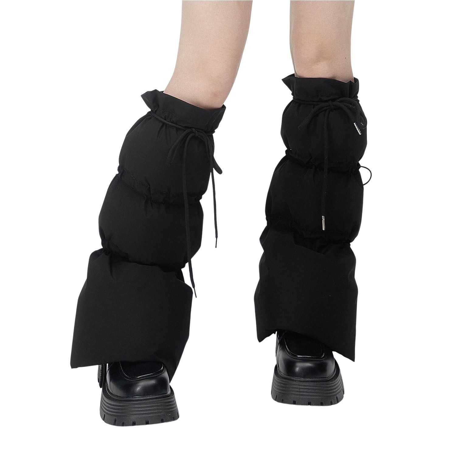 Refttenw Beinstulpen Gepolsterte Thermo Beinwärmer Für Damen Winter Beinstu günstig online kaufen