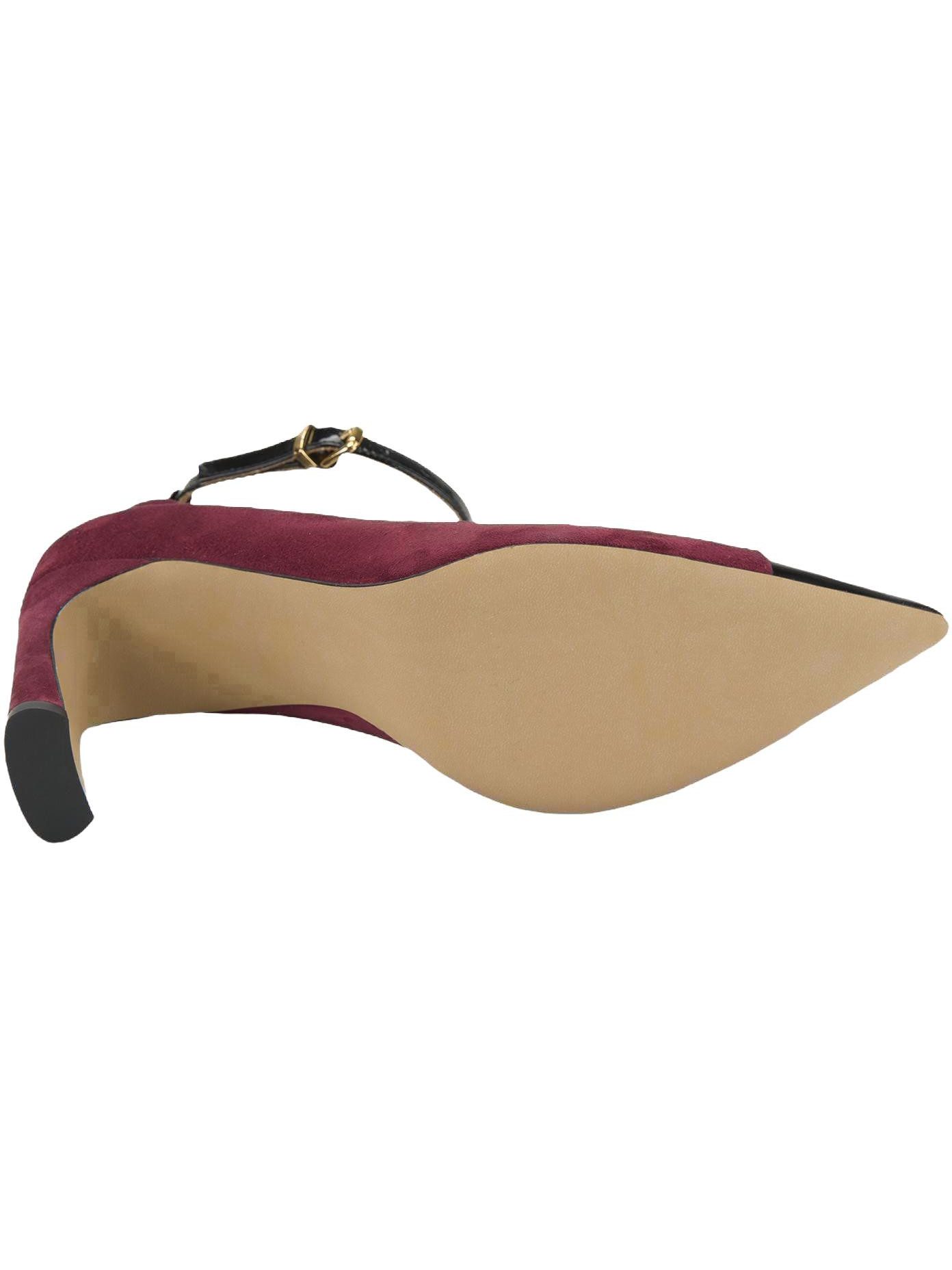 Desa Damen-Pumps aus Wildleder im klassischen Stil – Kegelabsatz, atmungsa Pumps