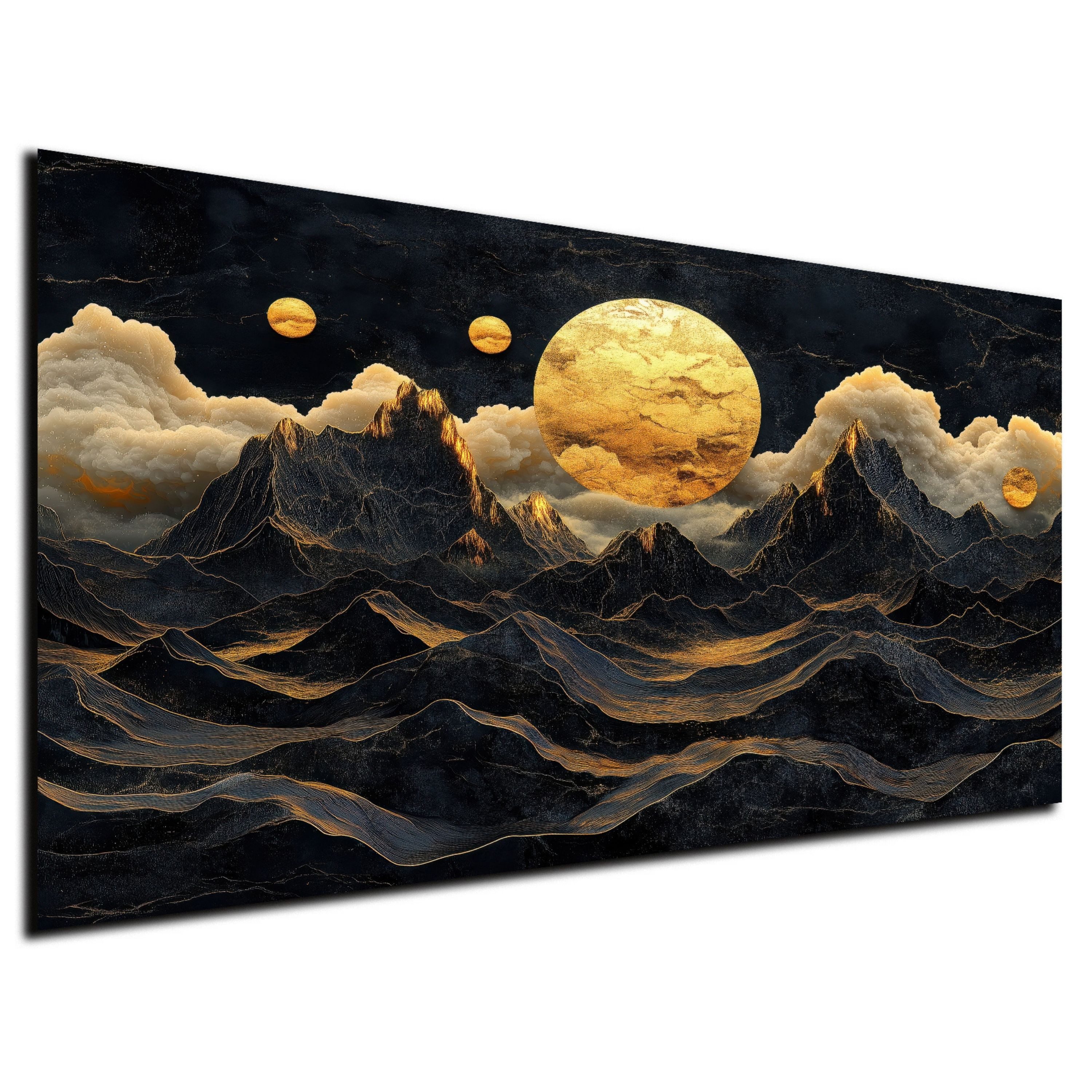 DARO Design Leinwandbild Modern Abstrakt Wandbilder XXL Wandbild Wand Deko günstig online kaufen