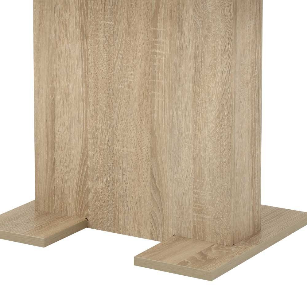 Pharao24 Säulen-Esstisch Estelany, ausziehbar