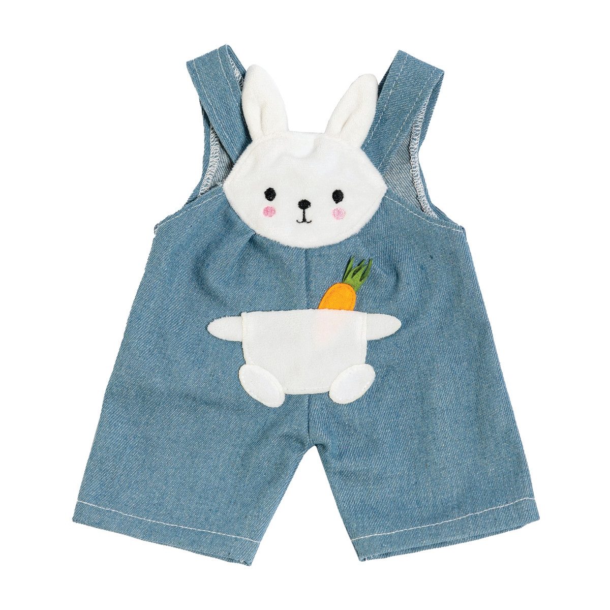 Heless Puppenkleidung Latzhose mit Shirt Bunny Lou Größe 35-45cm