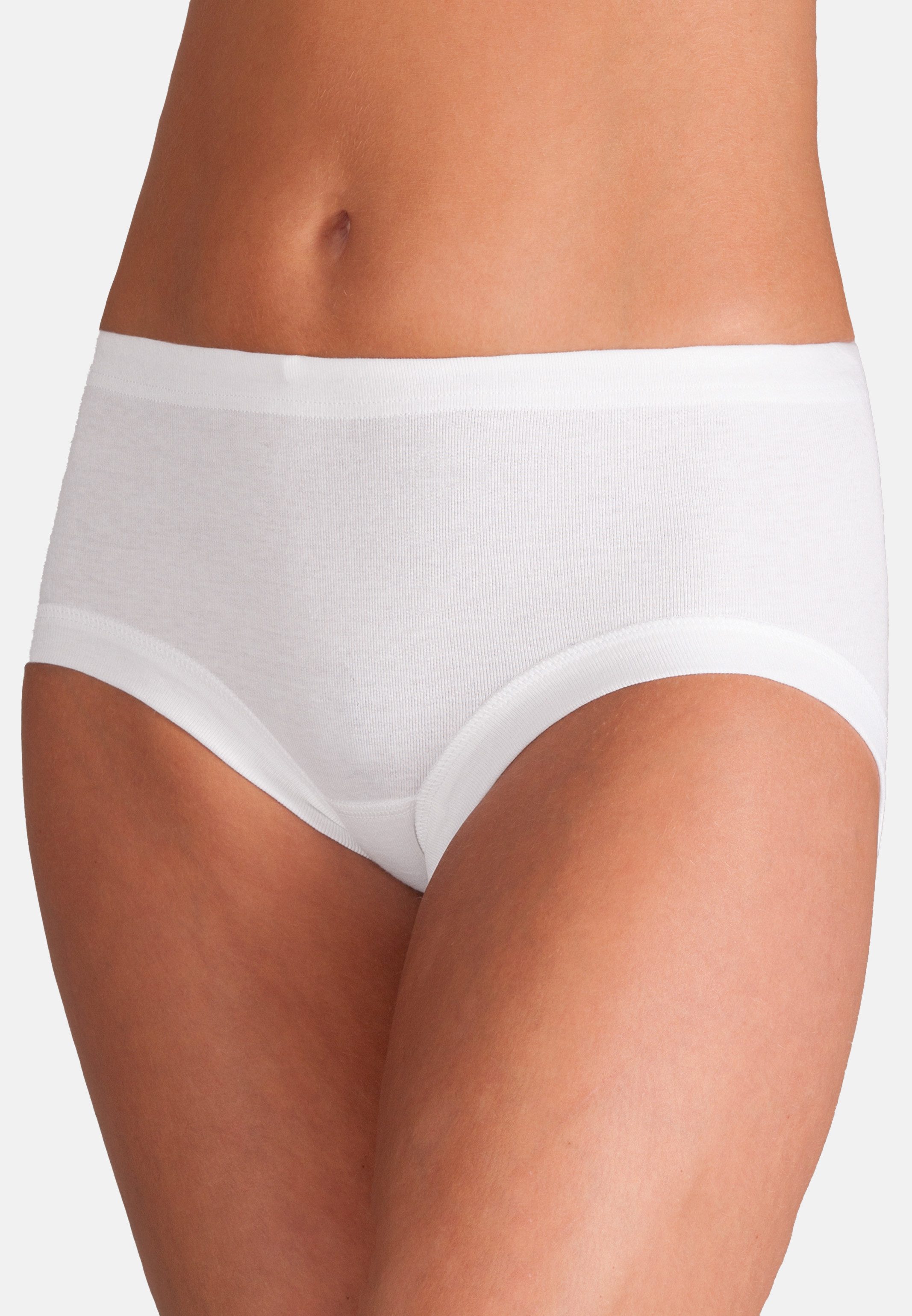 ESGE - Die Wäsche-Macher Hüftslip 5er-Pack Basic - Feinripp (Spar-Set, 5-St) Hüftslip - Baumwolle