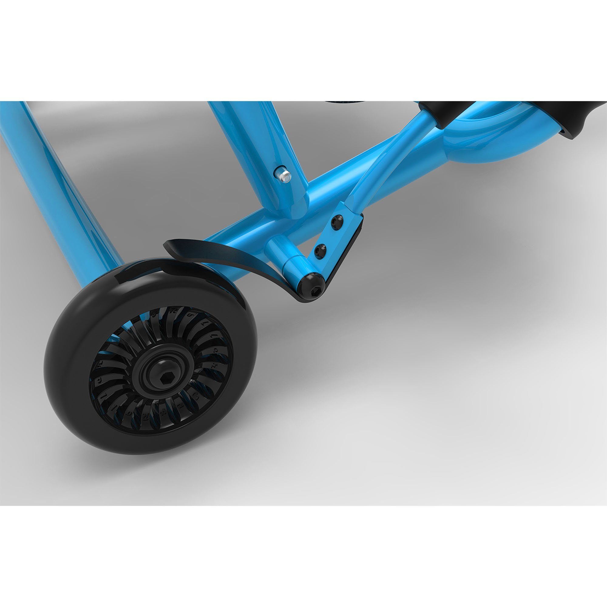 EzyRoller Dreiradscooter Dreirad für 4 blau 14 Classic, Jahre ab Kinder Kinderfahrzeug Trike bis Funfahrzeug