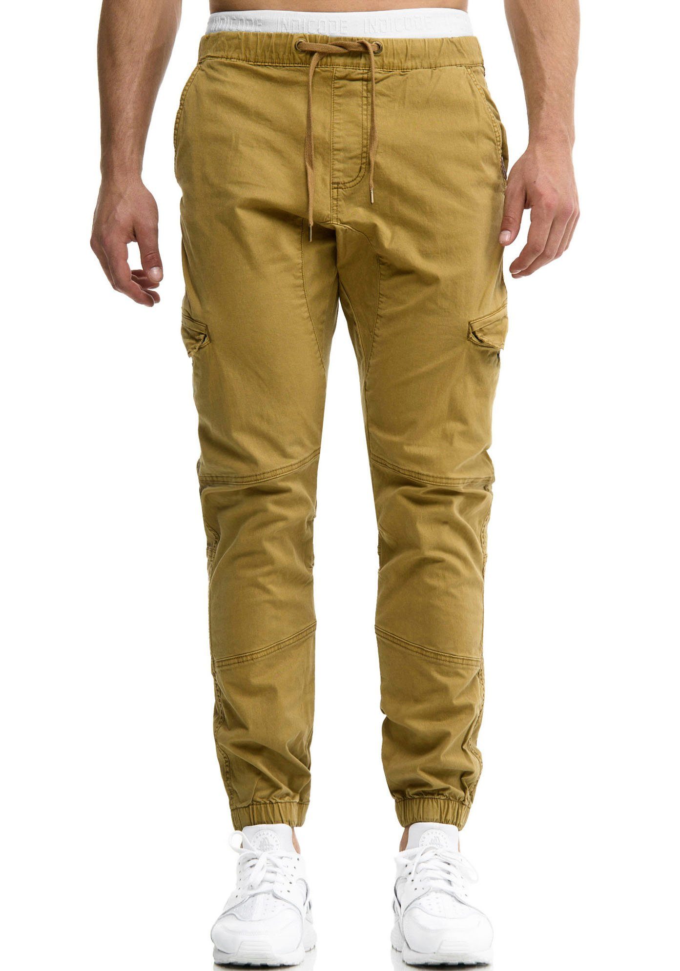 Indicode Cargohose INLevi mit seitlichen Cargotaschen günstig online kaufen