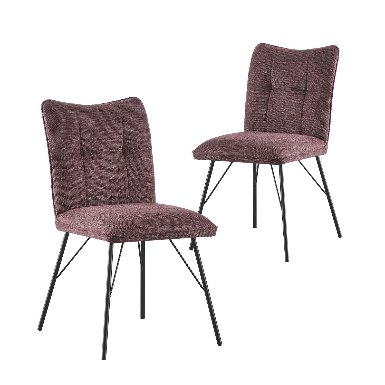 B&D home 4-Fußstuhl NELE (2er Set, günstig online kaufen