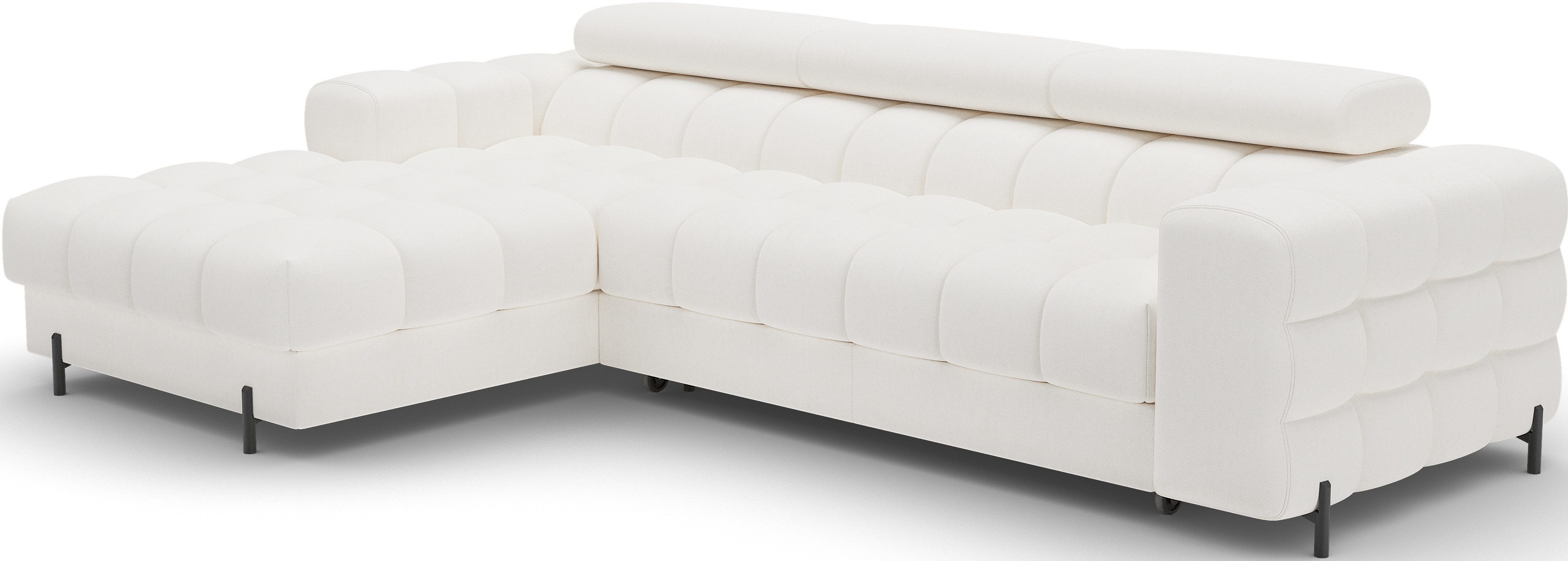 MOEBLO Ecksofa Neviro, Robuste Verarbeitung, verstellbare günstig online kaufen