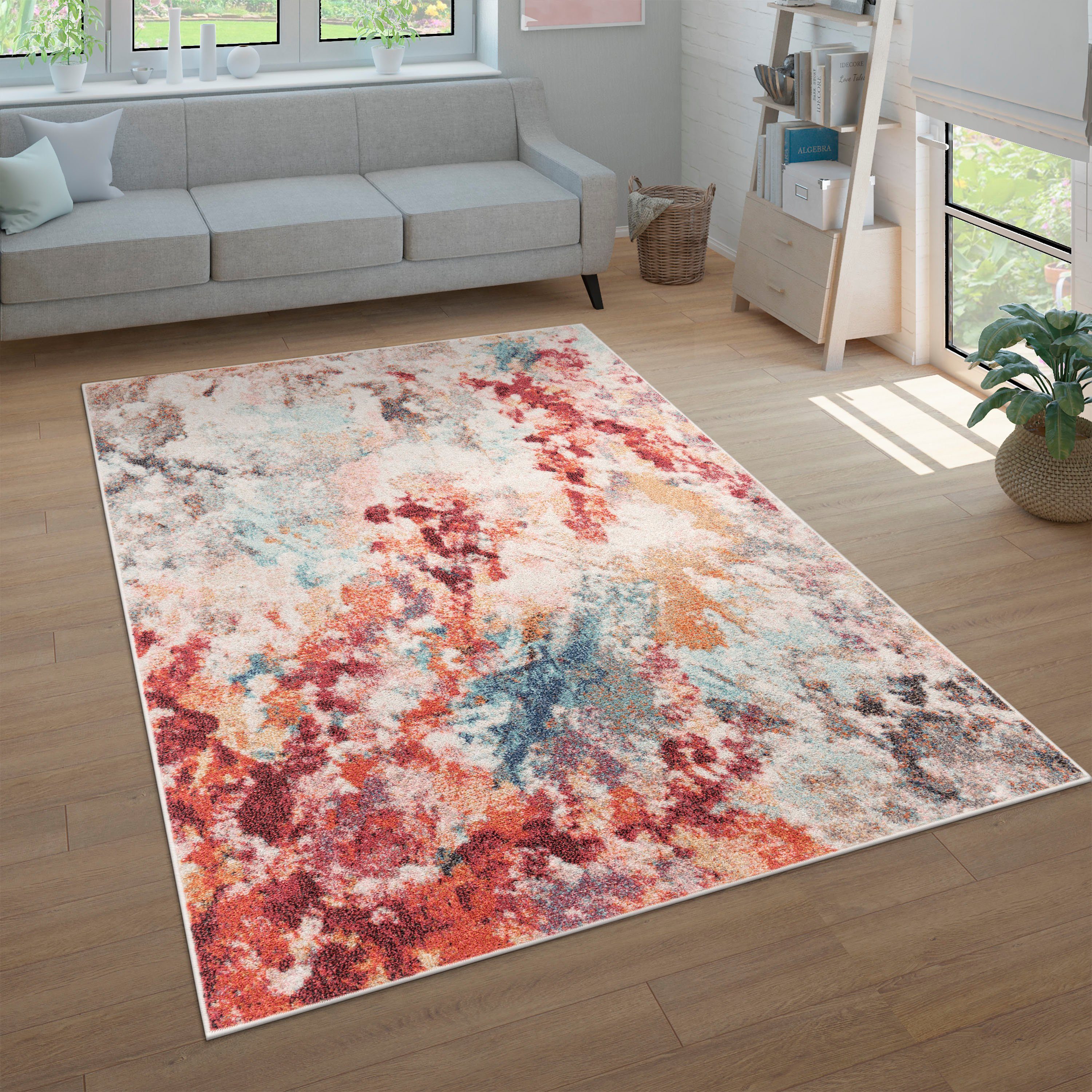 Paco Home Teppich Ryan 932, rechteckig, Höhe: 12 mm, Kurzflor, modernes abs günstig online kaufen