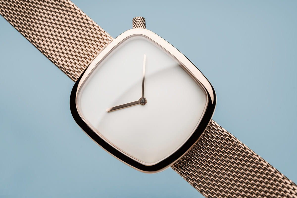 Bering Quarzuhr Pebble