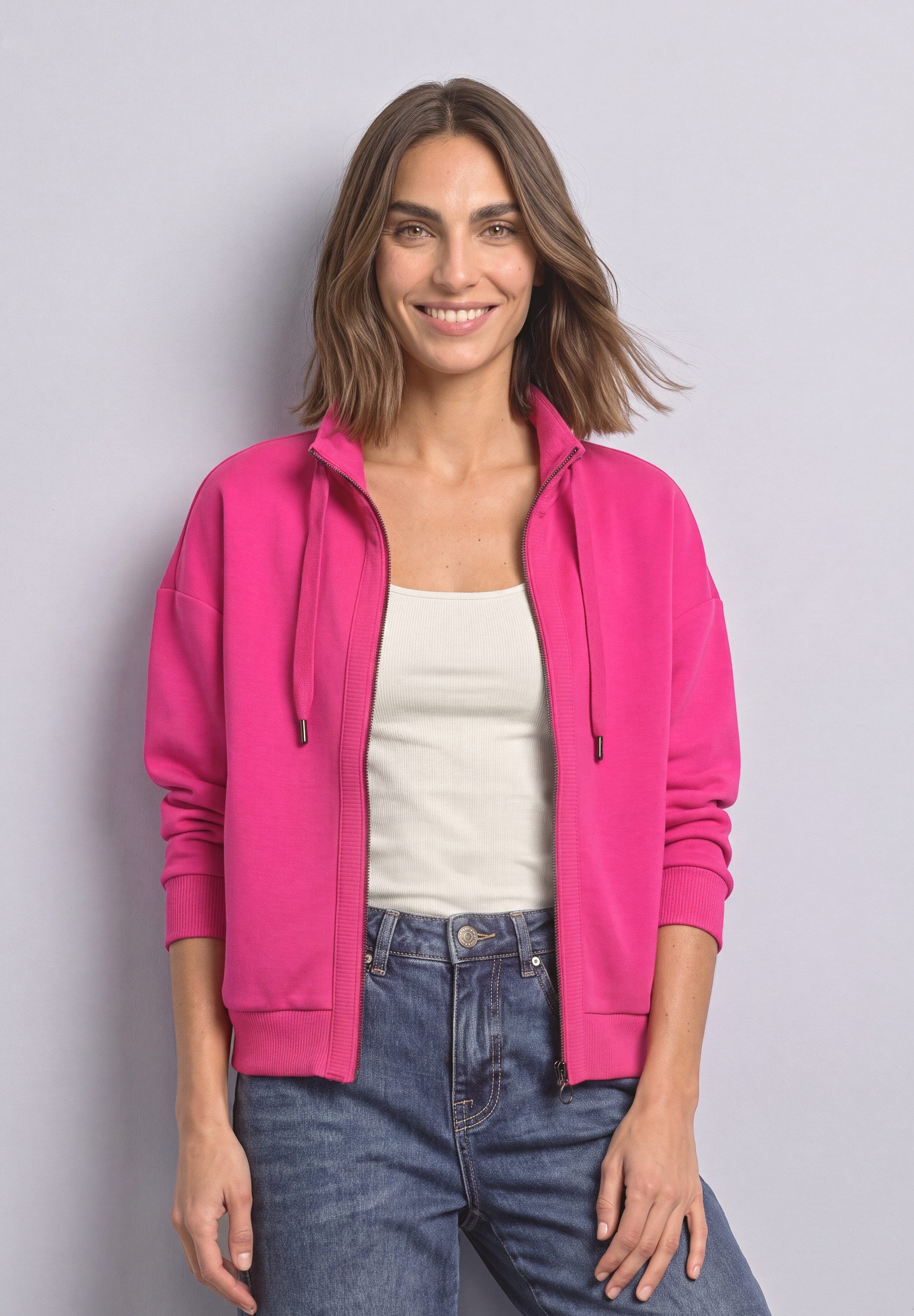 STREET ONE Kurzjacke mit Stehkragen