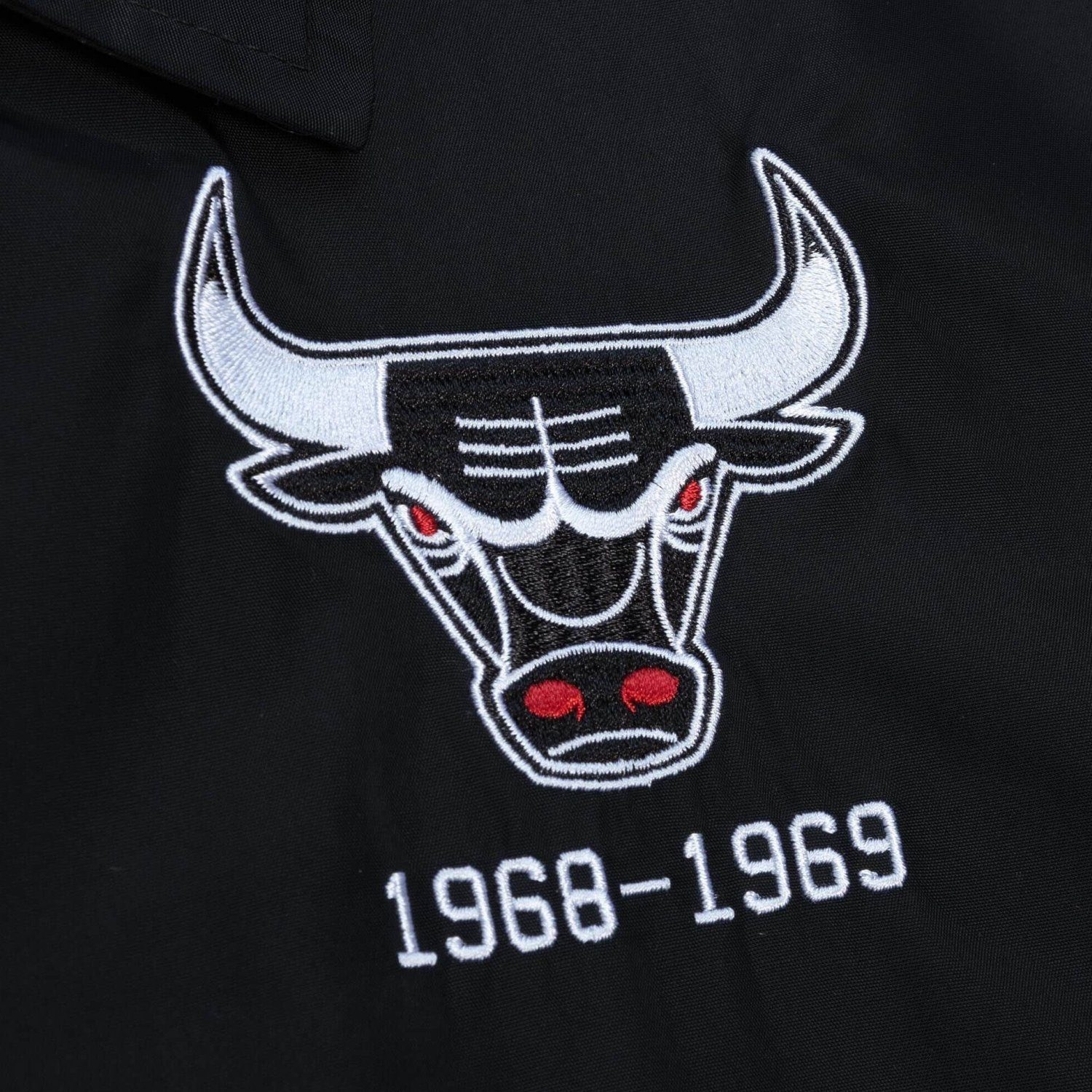 Coaches Bulls Windbreaker Chicago & Ness 196869 Mitchell