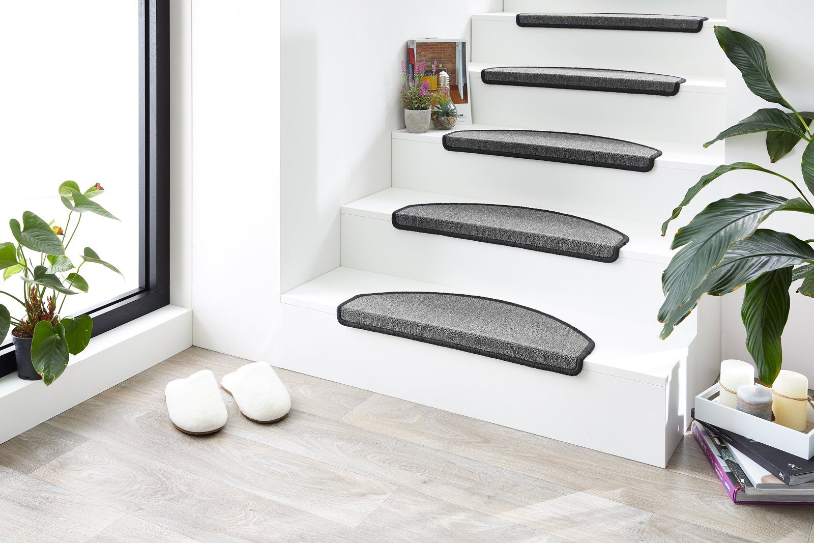 Andiamo Stufenmatte Treppenmatten 15er Set, pflegeleicht, günstig online kaufen