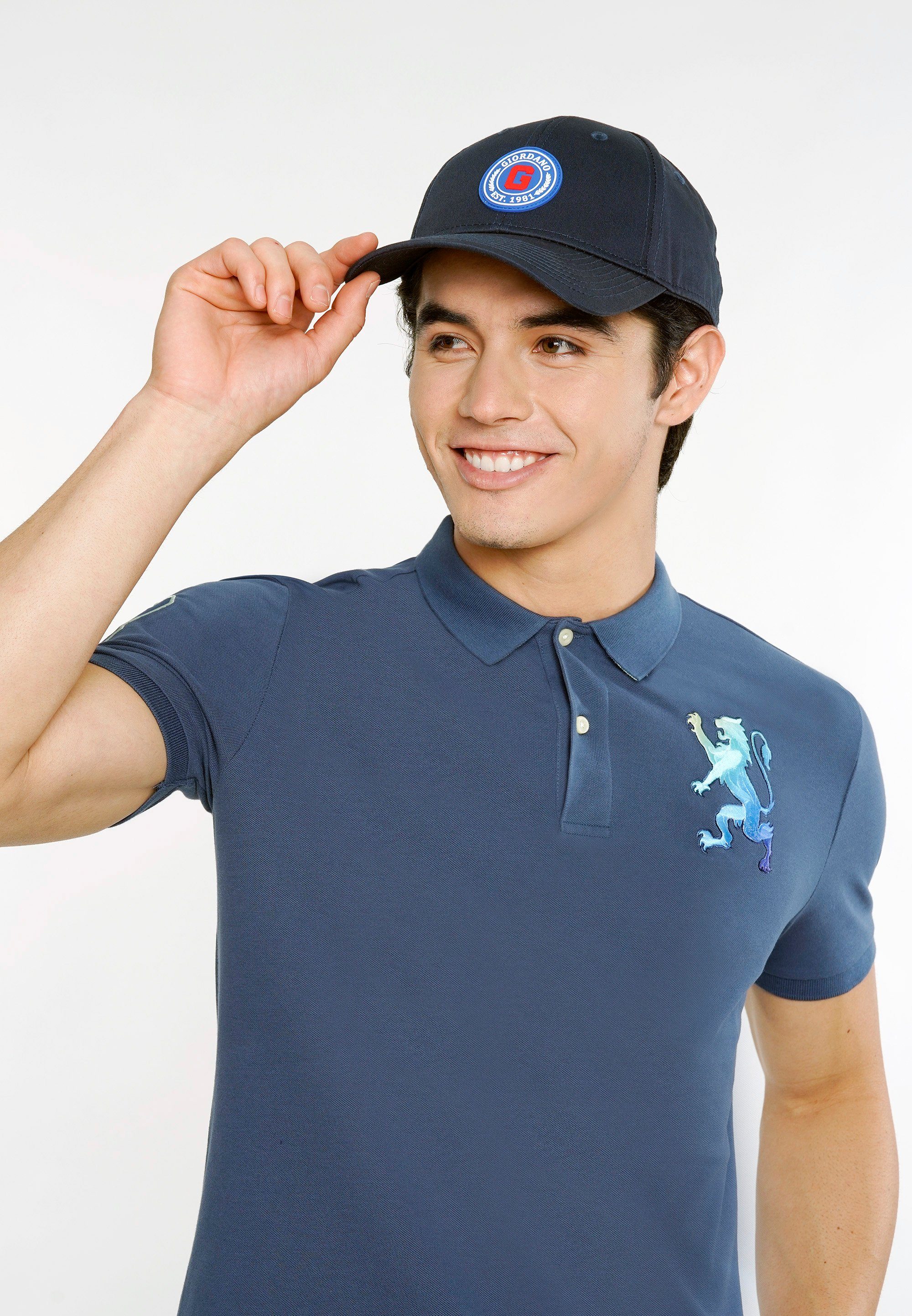der logo G auf dunkelblau Front Cap mit Patch GIORDANO Baseball