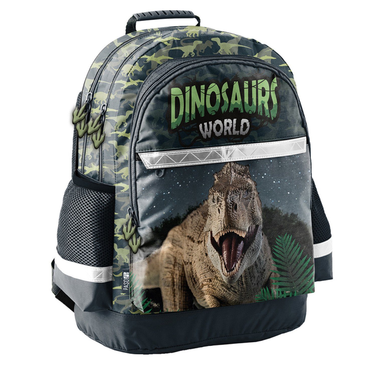 PASO Schulrucksack PP23DZ-116, Dinosaurier Schulrucksack günstig online kaufen