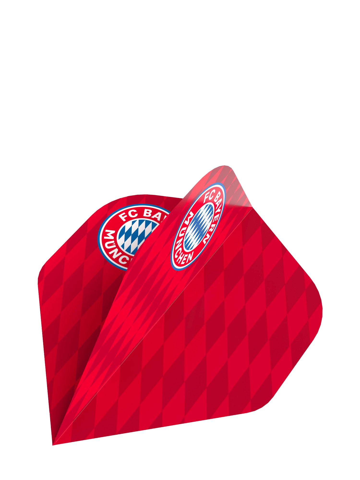BULL'S Dart-Flights FC Bayern München I Dart Flights 15 Stück I Rot/Weiß