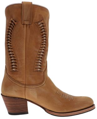 Sendra Boots DEBORA 13394 Braun Cowboystiefel Rahmengenähte Damen Westernstiefel