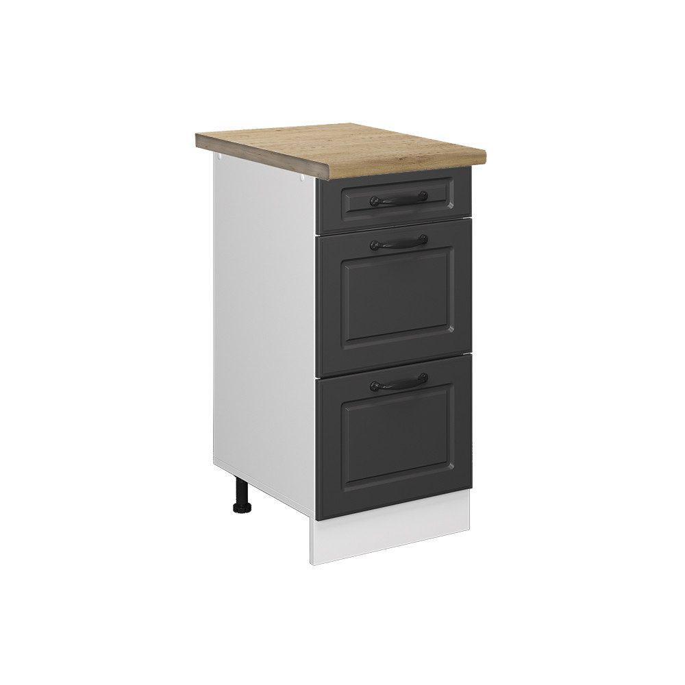 Vicco Unterschrank R-Line, Anthrazit Landhaus/Weiß, 40 günstig online kaufen