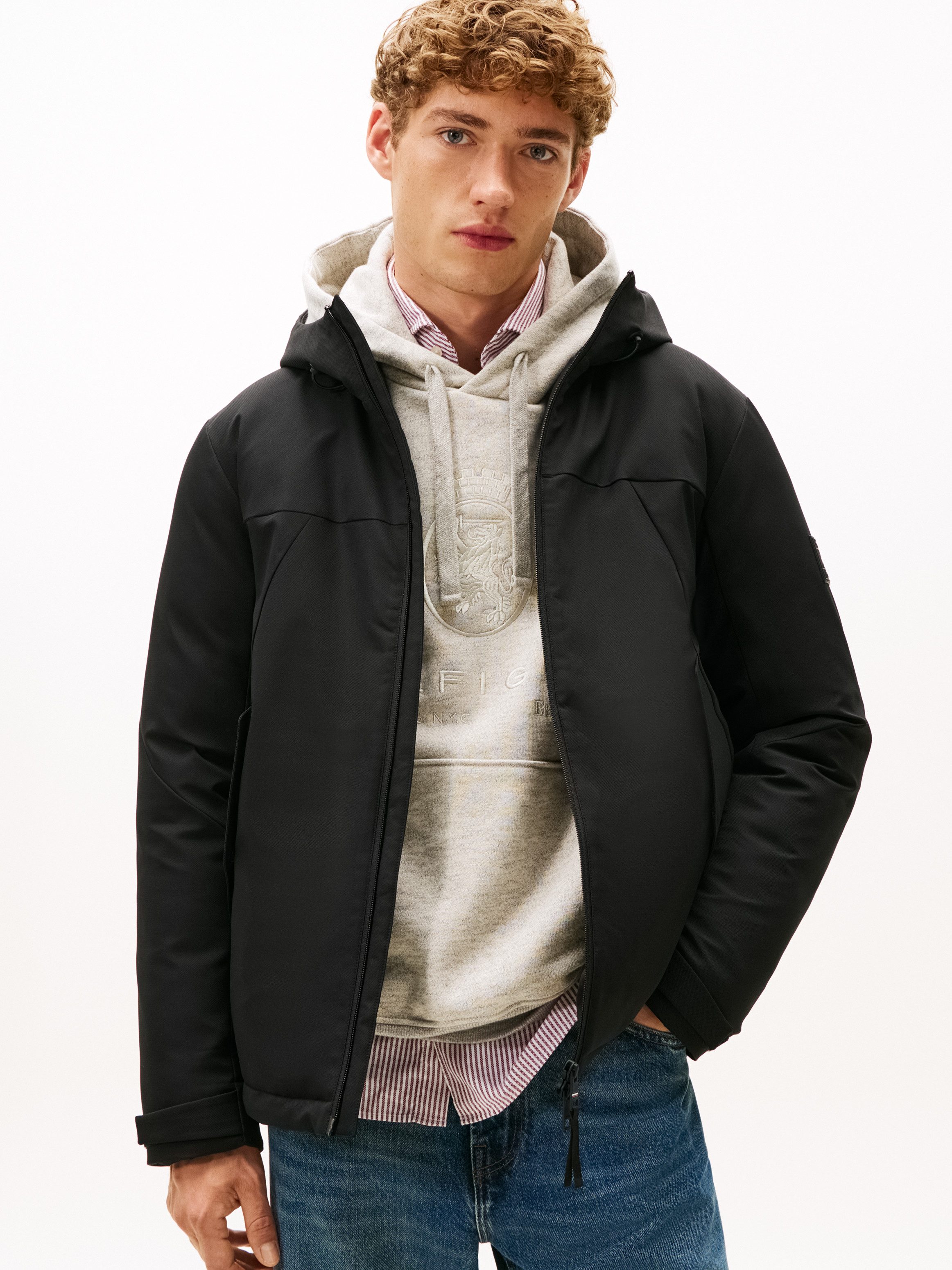 Tommy Hilfiger Funktionsjacke TECH HOODED SHORT günstig online kaufen